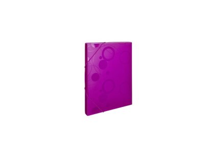 krabice s gumou a4 pp ruzova kolekce neo colori
