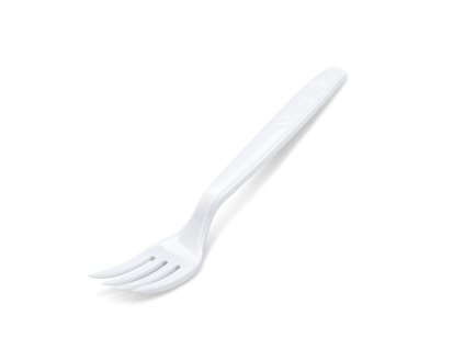plastova vidlicka bila 185 cm 50 ks