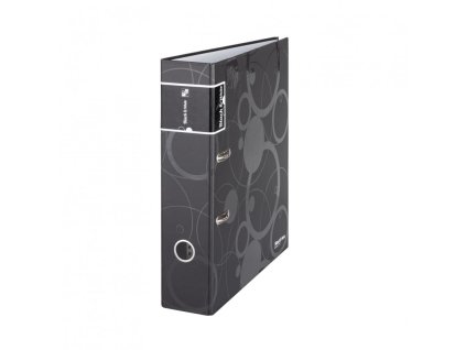 poradac pakovy lamino a4 cerny hrbet 70mm kolekce black white