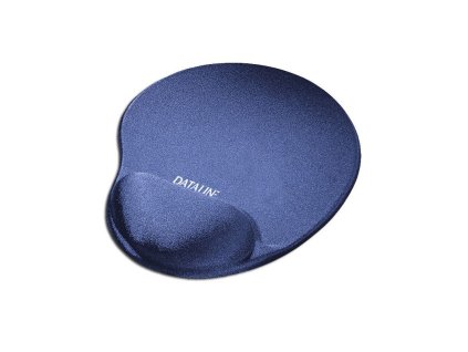 dataline gel rest ergonomicka podlozka pod mys vyplnena gelem modra