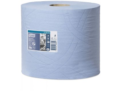 tork heavy duty 130081 prumyslova papirova uterka modra 350 utrzku