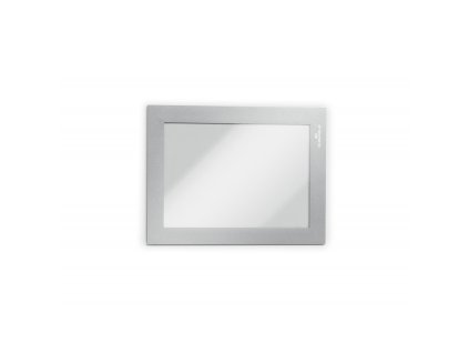 durable 4870 kapsa duraframe a6 stribrny magneticky ramecek lepici zadni strana baleni 2 ks