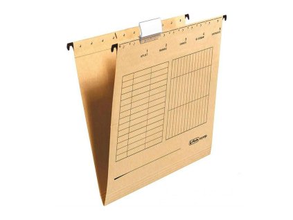 herlitz easy orga zavesne desky a4 prirodni hneda