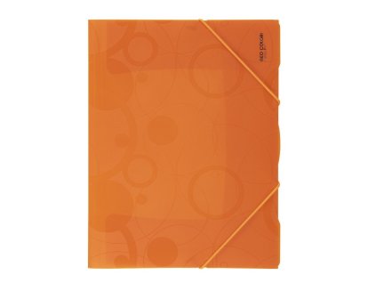 3 klopa slozka a4 s gumou pp modra kolekce neo colori