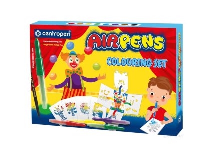 centropen foukaci fixy 1500 9 air colouring set