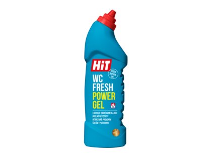 Hit WC power gel fresh, gelový čistič na WC, 750 ml