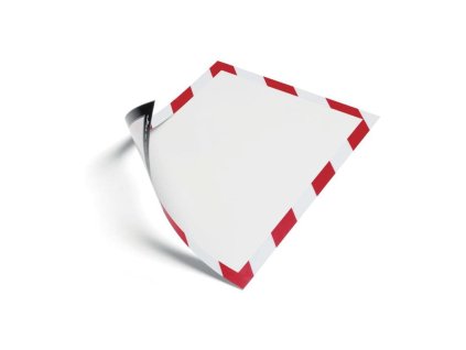 duraframe magnetic security magneticky ramecek nesamolepici cerveno bily baleni 5 ks