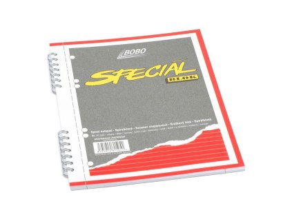 spiralovy blok kolegie a5 50 linka bobo special