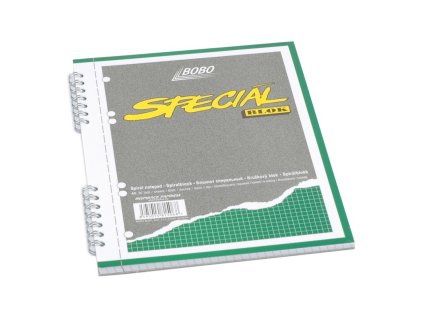 spiralovy blok kolegie a5 50 ctverecek bobo special