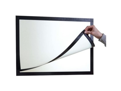 durable 5053 duraframe poster samolepici informacni ramecek format a2 cerny