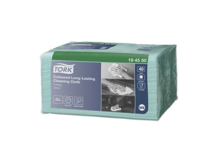 tork 194550 barevne cistici uterky zelene 40 utrzku w8 netkana textilie