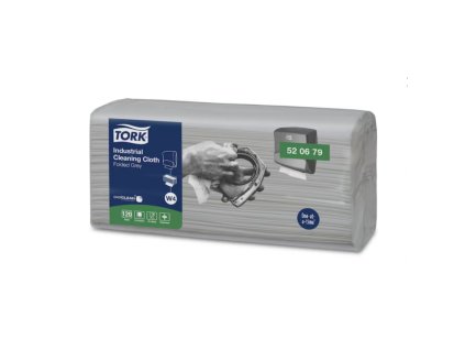 tork 520679 prumyslova skladana cistici uterka seda 120 utrzku w4