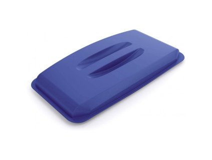 DURABIN LID 60, obdelníkový poklop modrý k odpadkovému koši Durabin 60