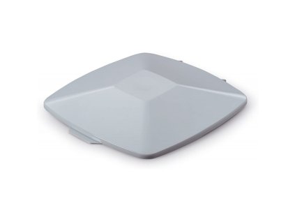 durabin lid square 40 poklop sedy k odpadkovemu kosi durabin 40