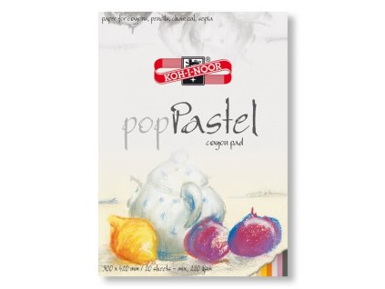 koh i noor pop pastel 20 listy barevny blok 300x420 pastely uhel tuzky