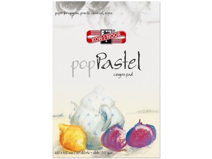 koh i noor pop pastel 20 listy bily blok 610x420