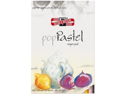 pastell malblock a2 block 20 blatt farbig sortiert 220 g m