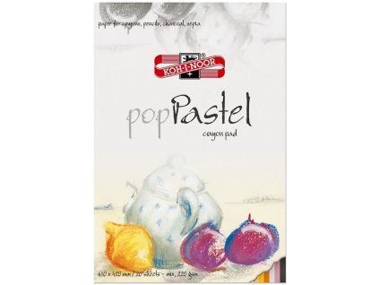 koh i noor pop pastel 20 listy barevny blok 610x420