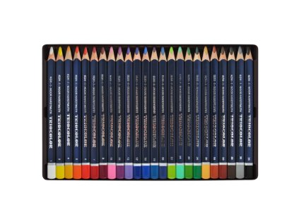 koh i noor 3164 souprava pastelek trojhrannych triocolor lakovanych 24 barev