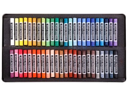 KOH-I-NOOR 8536 TOISON D'OR SOFT PASTELS, souprava prašných kříd uměleckých v sadě 48 ks