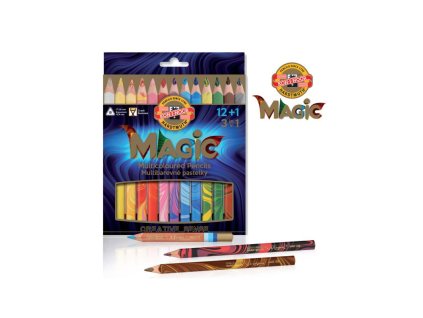 koh i noor 3408 souprava pastelek magic trojhranych 121