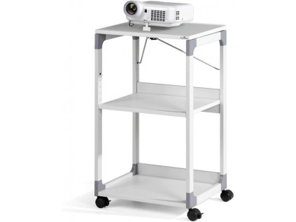 durable 3701 pojizdny odkladaci stolek pro projektory seda