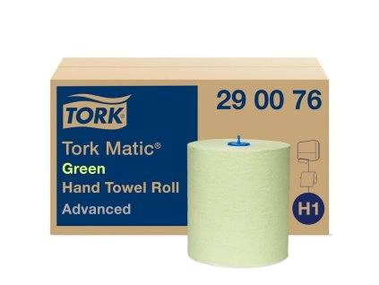 tork matic 290076 120076 zelene papirove rucniky v roli advanced h1 karton 6 roli