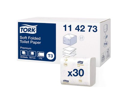 tork folded 114273 jemny toaletni papir dvouvrstvy premium bily 7560 ks t3