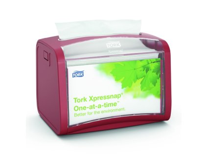 tork xpressnap 272612 stolni zasobnik na ubrousky cerveny n4