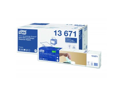 tork xpressnap 13671 extra jemne bile ubrousky se vzorem listku n10 karton 8x500 ks sklad 14
