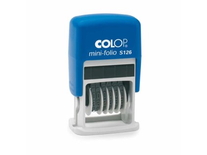 cislovaci razitko colop s126 mini folio 6 cislic