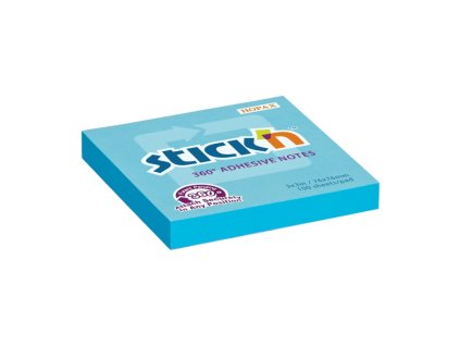 hopax samolepici blocky 360 modre 76x76 mm 100 listku