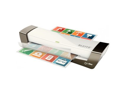 laminator leitz ilam office stribrna a4 vykon 80 125 mikronu