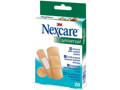 3m nexcare universal waterproof naplast s polstarkem vodeodolna 20 ks