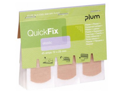 quickfix plum pruzna naplast textilni napln do zasobniku 45 ks