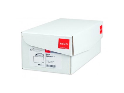 elco premium obalka c6 samolepici s kryci paskou a vnitrni tisk 500 ks