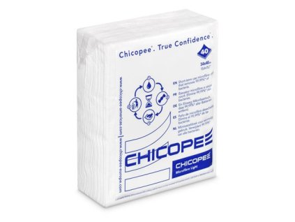 chicopee microfibre light uterka bila 40 ks v baleni