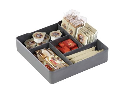 durable 3386 coffee point case cerna zasuvka pro box na kavu a caj