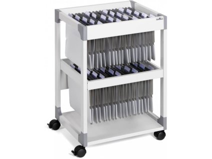 durable 3791 pojizdna kartoteka na 80 zavesnych desek a4 multi duo