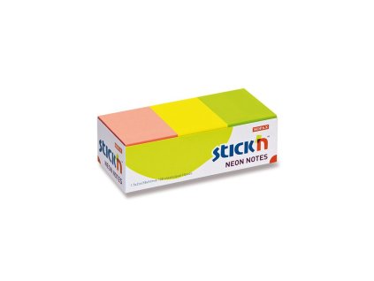 hopax samolepici kostka regular notes neon rozmer 38x51 mm neonovy mix 12x100 listku