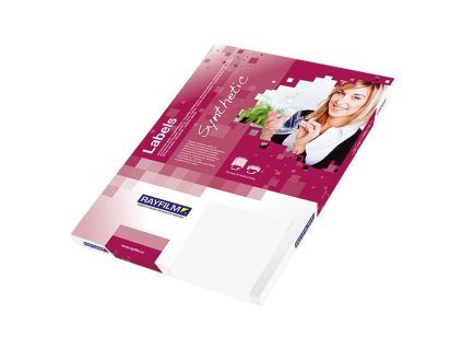 rayfilm r05041123aa3 bile leskle pet laser etikety 297x420 mm a3 100 listu