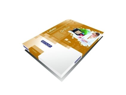 rayfilm r01220931a cervene samolepici etikety 105x742 mm a4 100 listu