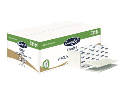 910511 bulkysoft z fold ultra 2vrstve papirove rucni skladane 5x150ks