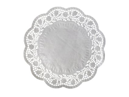 dekorativni krajky pod dort kulate prumer 40 cm 100 ks