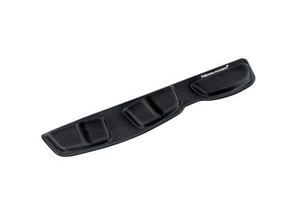 Fellowes Health-V Fabric, pěnová opěrka zápěstí ke klávesnici Microban Lycra (Barva Černá)