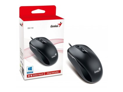 dratova mys genius dx 110 cerna opticka usb