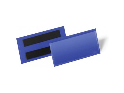 durable 1741 magneticka kapsa na dokumenty format 100x38 mm modra