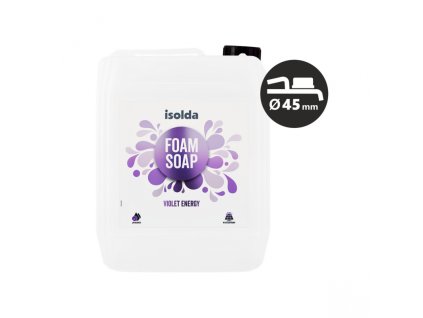 isolda violet foam soap penove mydlo 5 litru