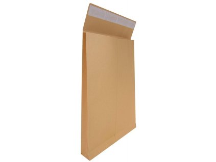 taska b4 krizove dno 4cm hnedy sulfat s kryci paskou 250 ks