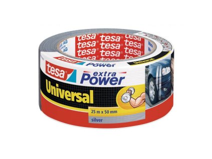 tesa extra power 56388 textilni univerzalni opravna paska 50 mm x 25 m stribrna